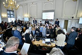 Agrandir l'image, fenêtre modale