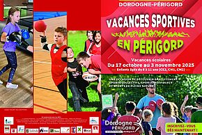 Affiche des vacances sportives 2025 - Agrandir l'image, fenêtre modale