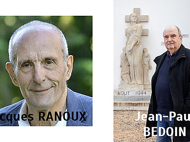 Photos portrait Jacques RANOUX et Jean-Paul BEDOIN