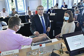 Agrandir l'image, fenêtre modale