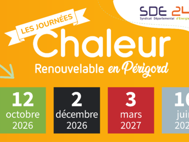 Une série d'animations pour découvrir la chaleur renouvelable en Dordogne